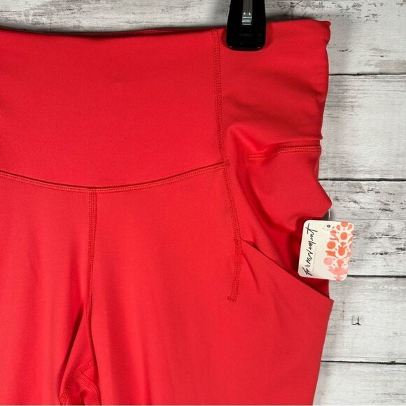 Free People Movement Set The Pace Leggings Cayenne L NWT $98 - Picture 8 of 12